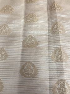 Off White Kerala Style Saree For Grabs
