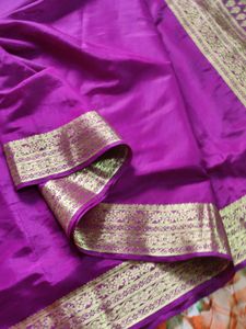 Elegant Purple Saree
