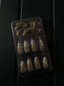 Geometric Press On Nails