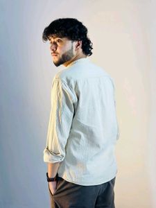 Textured Short Kurta