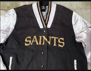 2000 NFL X  Reebok Saints Varsity Jacket