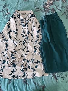 Floral Print Button-Down