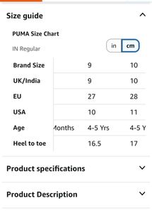 Kids Puma Black Sneakers