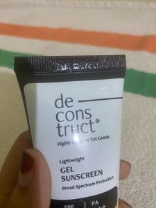 Unsealed  Deconstruct Lightweight Gel Sunscreen SP