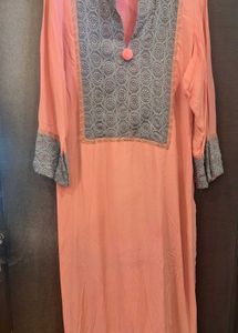 Abstract Print Tunic Dress