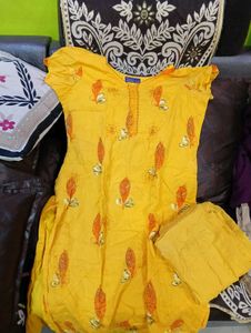 Yellow Kurta Set