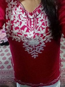 Pink 💗Short Kurti ✨