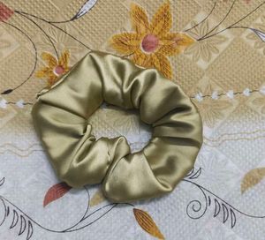 Silk Scrunchie Trio