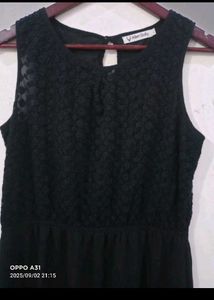 allen Solly beautiful Black Dress