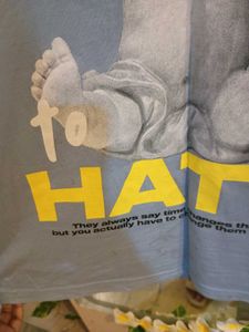 Bonkers &#34;NO TIME to HATE&#34; Graphic T-Shirt.