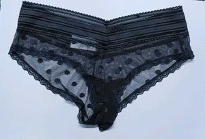 Black Polka Dot Briefs