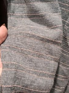 Striped Grey Sweater