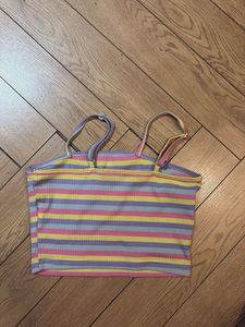 Striped Crop Top