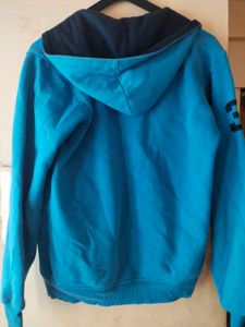 U.S. Polo Assn. Blue Zip-Up Hoodie
