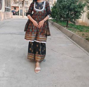 Cotton Kurta Set