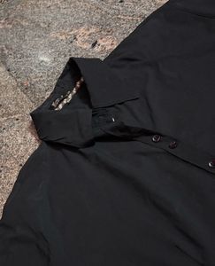 Balck Causal Shirt For Women
