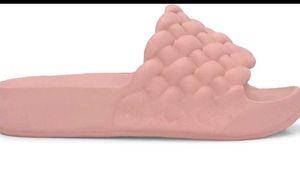Pink Women Slides