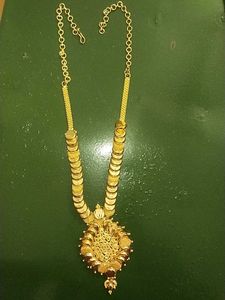 Gold-Tone Necklace( Covering Chain )
