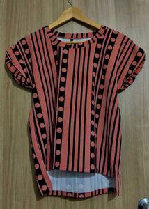 Striped & Dotted Top