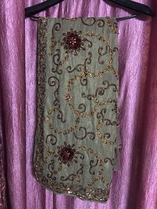 Embroidered Saree with Blouse