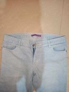 Sky Blue Denim For Women