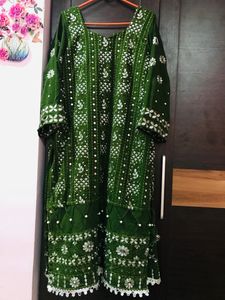 Pakistani Mirror Work Dress