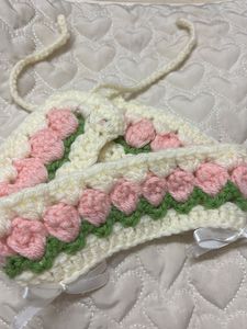 Tulip Crochet Headband
