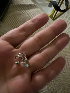 Silver Ear Cuff