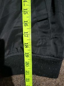 Black Bomber Jacket