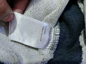 Thom Browne 100% cotton 3-bar sweatshirt