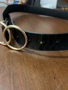 Black Belt With Minor Wear And Tear