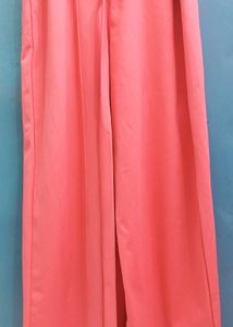 Coral Jumpsuit with Belt