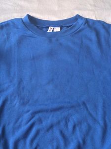 H&amp;M Blue Round neck Sweatshirt