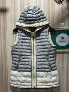 Crocodile Ladies Padded Hooded Vest