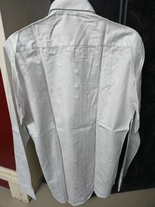Men&#39;s White Cotton Shirt By Manzon