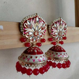 High Quality Pink Jhumke