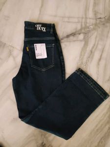 Off Duty Cosmic Blue Straight Fit Denim Jeans