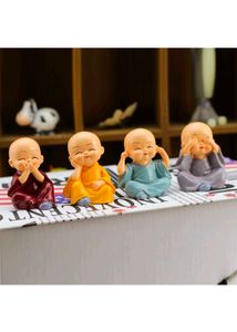 Monk Figurines (Set of 4)