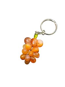POWERFUL NATURAL GEMSTONES GRAPE 🍇 KEYCHAIN