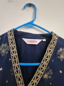 Elegant Blue Ethnic Gown