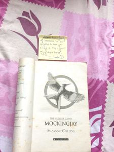 Hunger Games Mockingjay book- Suzanne Collins