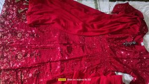 Red Embroidered Lehenga Choli