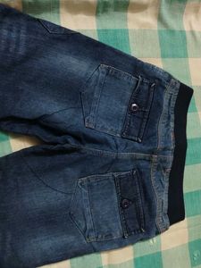 Cute Denim Cargo Pants