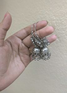 Hoop Jhumka Earrings
