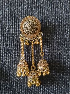 Golden Jumka Earing