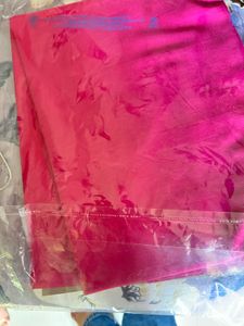 Pink Kurti with Gold Embroidery