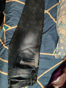 Distressed Denim Jeans