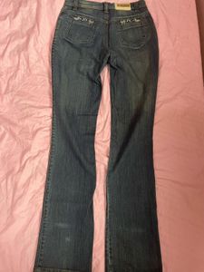 Y2k Embellished Straight Fit Jeans