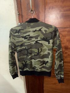 Camo Print Jacket