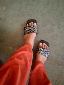 Black Flats In Size 41